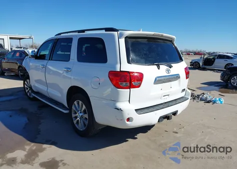 2014 Toyota Sequoia Limited 5.7L V8 из США, поврежденный, VIN 5TDKY5G19ES052809